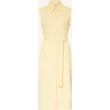 Dámské šaty Calvin Klein Dámské Košilové Šaty, žlutá, 34