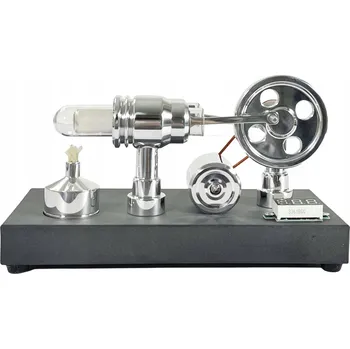 ostatní stavebnice Stirlingův motor NikolaToy s tepelným generátorem, sada, model, vzdělávací, USB