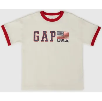 Chlapecké tričko GAP Chlapecké Dětské tričko s logem 782452-00 Velikost: XL Tričko zdarma při nákupu nad 3000,-!