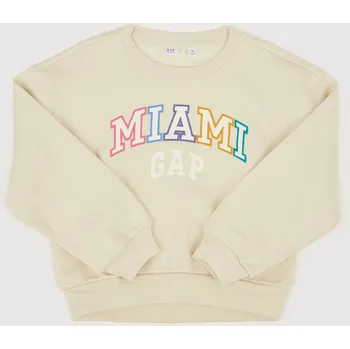 Pánská mikina GAP Dívčí Dětská oversize mikina s logem 645497-04 Velikost: XXL Tričko zdarma při nákupu nad 3000,-!