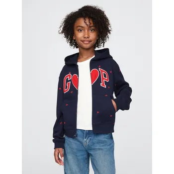 Pánská mikina GAP Dívčí Dětská mikina s logem 576630-01 Velikost: XS Tričko zdarma při nákupu nad 3000,-!