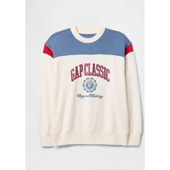 Dámská mikina GAP Dámská Oversize mikina s logem Americana 729492-01 Velikost: XXL Tričko zdarma při nákupu nad 3000,-!