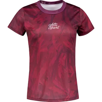 Dámské tričko Dámské funkční triko premium ALTISPORT VOJ/ALW096TR01 VÍNOVÁ L