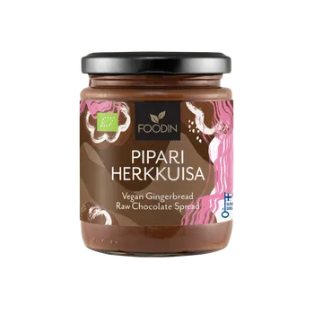 Foodin BIO vegan lískovooříšková pomazánka s perníkovým kořením 230 g