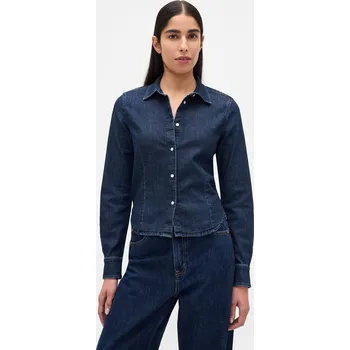 Oblečení a móda GAP Dámská Džínová crop košile 816743-00 Velikost: M Tričko zdarma při nákupu nad 3000,-!