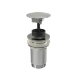 Alca Výpust umyvadlová G 5/4" pro umyvadla bez přepadu, velká neuzavíratelná zátka, kov, chrom-lesk A396