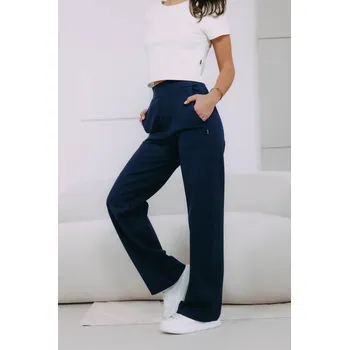 Kalhoty Zen Navy, S, prodloužené