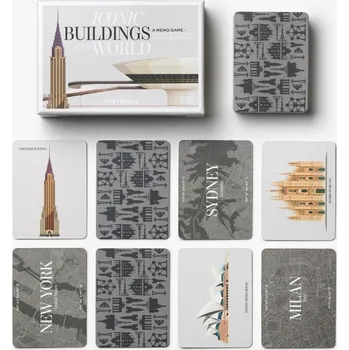Desková hra Společenská hra Memo game Iconic buildings – Printworks ID_1821370