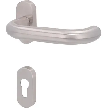 Dveřní kování Klika s úzkou rozetou Südmetall Paula III-R, 22 mm, TopSpeed Klika/klika