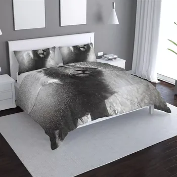 Povlečení Sablio Povlečení Mokrý lev - 140x220 / 90x70