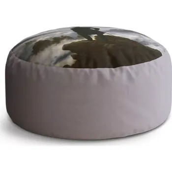 Taburet Sablio Taburet Circle Poutník nad mořem mlhy - Caspar David Friedrich: 38x48 cm