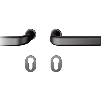 Dveřní kování FSB 15 1242 Plug-in, černá Cylindrická vložka