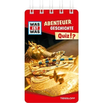 První čtění WAS IST WAS Quiz Abenteuer Geschichte - Lehnert, Lorena