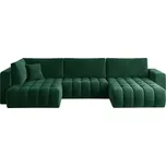 Pravostranná rohová sedací souprava Bonito s funkcí spaní typu DL a úložným prostorem na lůžkoviny - ELTAP lukso 35 350x70 cm