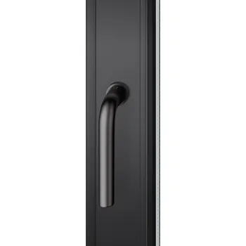Okenní klika FSB 34 1075 71, okenní klika Plug-in Černá matná RAL 9005