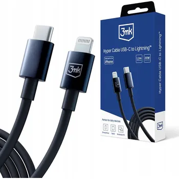 Datový kabel Kabel 3mk USB - USB typ C 1,2 m černý