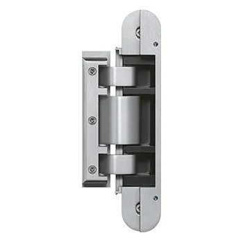 pant Tectus TEG 310 2D 60 - skrytý pant pro skleněné dveře bez vrtání do skla Nerez kartáčovaná (040)