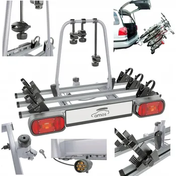 Nosič kol Nosič kol na tažné zařízení pro 3 kola Amos GIRO 3 7pin sklopný