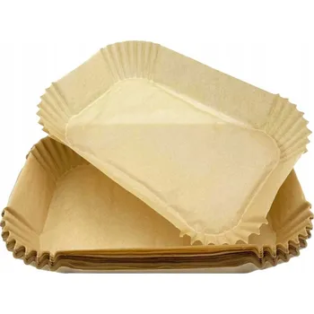 Jednorázové nádobí PAPÍROVÁ ORGANIZÉR DO FRITÉZY OBDÉLNÍKOVÁ 22x14cm 50 Ks . ALPENBURG