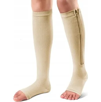 Pánské ponožky PONOŽKY LÉKAŘSKÉ PODKOLENKY KOMPRESNÍ STAHUJÍCÍ PROTI KŘEČOVÝM ŽILÁM *L