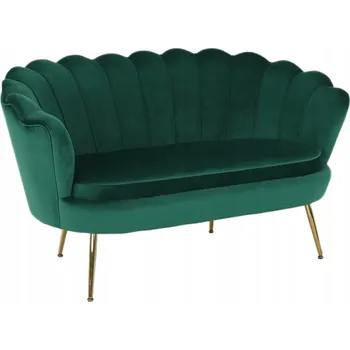 Pohovka Pohovka Kondela 135 x 75 cm látka zlatá