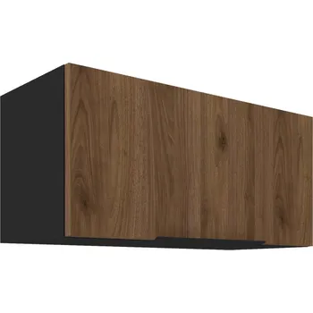 Kuchyňská skříňka Kuchyňská skříňka Kondela černá 31 x 80 x 36 cm, barva dvířek: ořech