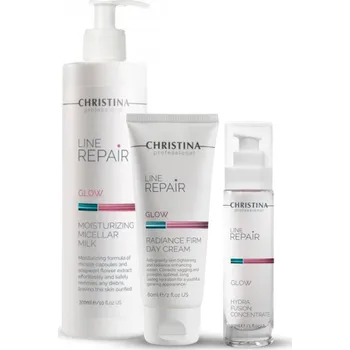 Kosmetická sada Christina Cosmeceuticals Sada Line Repair Glow pro zářivou pleť