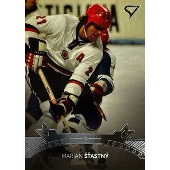 Sběratelská karetní hra řadová karta MARIÁN ŠŤASTNÝ 19-20 SZ Pocta Legendám Ser.2 číslo B13