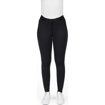 Jezdecké kalhoty EQUITHÈME Rajtky Capucine Equithème, s gripem, dámské, černé 38