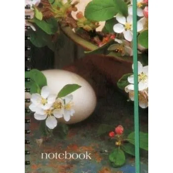 Cizojazyčná kniha Notebook Egg & Blossom - Peony Press