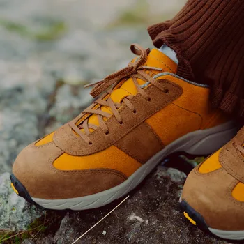 Dámská treková obuv Botas Nordic Caramel - Dámské kožené trekové boty hnědé | česká výroba ze Zlína 40 EU