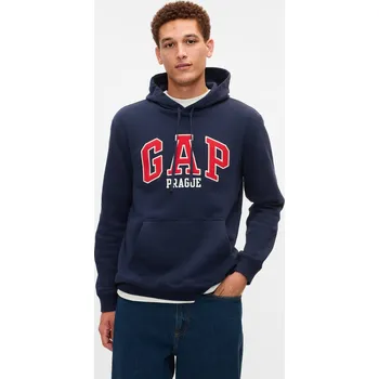 Pánská mikina GAP Pánská Mikina s logem Prague 646676-00 Velikost: S Tričko zdarma při nákupu nad 3000,-!