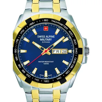 Módní doplněk Swiss Alpine Military 7043.1145 Serie 7043 Day-Date 42mm