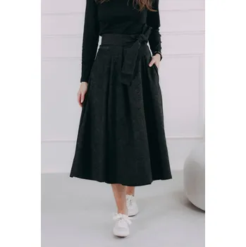 Dámská sukně Sukně Mawe Black Jacquard, L