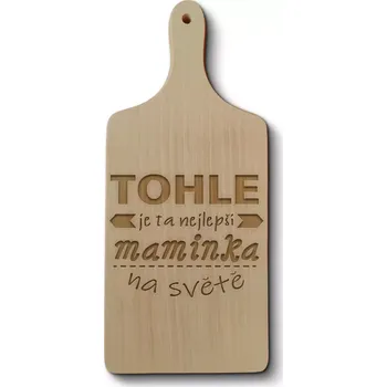 Kuchyňské prkénko Sablio Prkénko Tohle je ta nejlepší maminka na světě