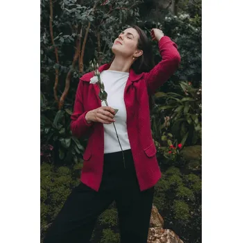 Dámské sako Blejzr Asili Bordo Pure, XS