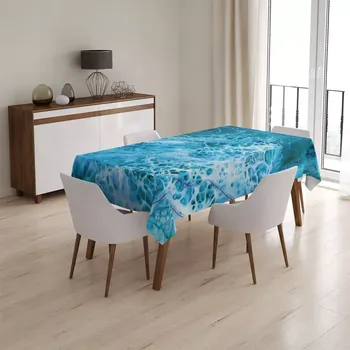 ubrus Sablio Ubrus Magická modrá - 90x90 cm