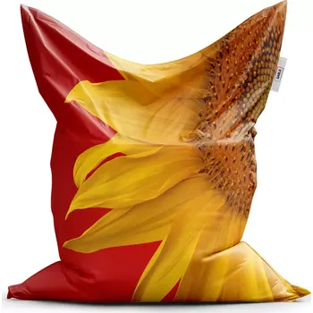 Sedací pytel Sablio Sedací vak Classic Slunečnice - 150x100 cm