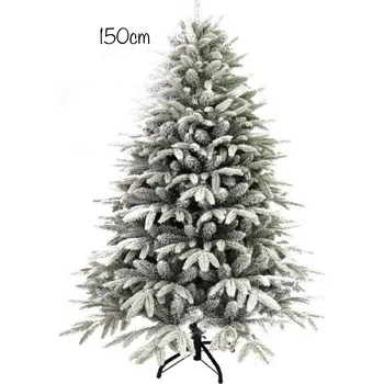 Vánoční stromek Zasněžený vánoční strom s 3D jehličím sibiřský smrk Premium