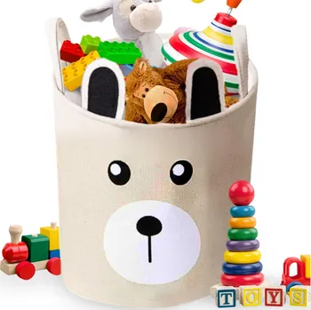 Úložný box KOŠ, KONTEJNER, ORGANIZÉR NA HRAČKY, SÁČEK NA PRANÍ, SKLÁDACÍ, VELKÝ, PRO DĚTI