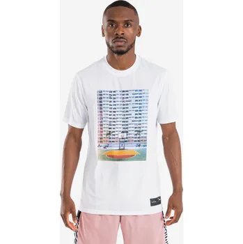 Pánské tričko KIPSTA Basketbalové tričko TS500 Fast bílé XL BÍLÁ