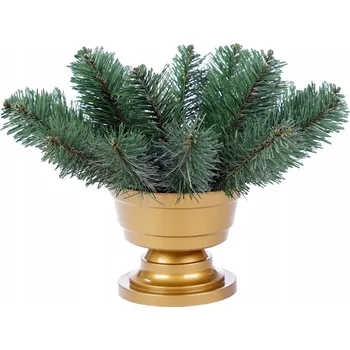 umělá květina UMĚLÝ ZÁKLAD V TĚŽKÉM KVĚTINÁČI DEKORACE TRÁVNÍK 18