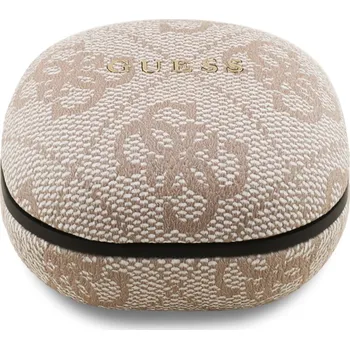 Sluchátka Bezdrátová sluchátka Guess PU 4G Script Logo ENC TWS, růžová