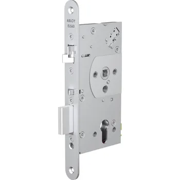 Assa ABLOY EL561 - Elektomechanický samozamykací dveřní zámek, široký - oboustranná kontrola vstupu backset 55 mm