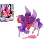 Teddies 00800496 jednorožec s křídly…