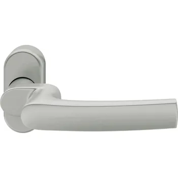 Dveřní kování FSB 06 1015 odsazená klika, úzká rozeta Eloxovaný hliník