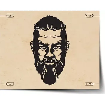 Plakát Sablio Plakát Vikingové Pergamen - 60x40 cm