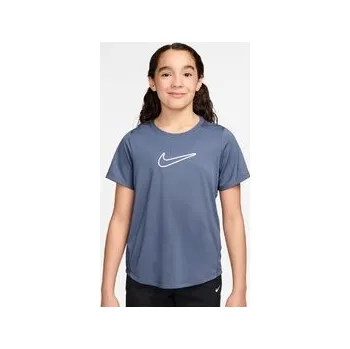 Dívčí tričko Nike One Fitted Big Kids (Girls) Dri-FIT Short-Sleeve Top S