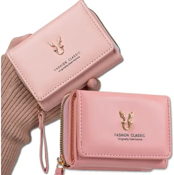 Peněženka EdiBazzar peněženka eko kůže růžová - dámská