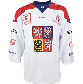 Originální hokejový dres Český hokej 25/26 bílý na míru